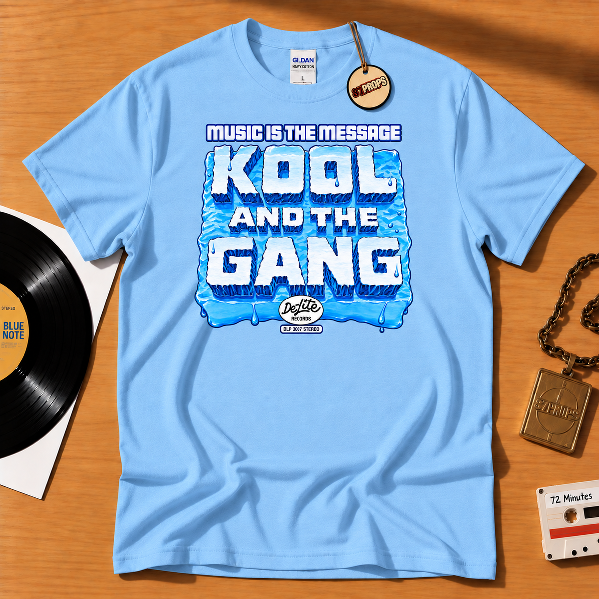 Kool and the Gang "Music is the message" T-shirt