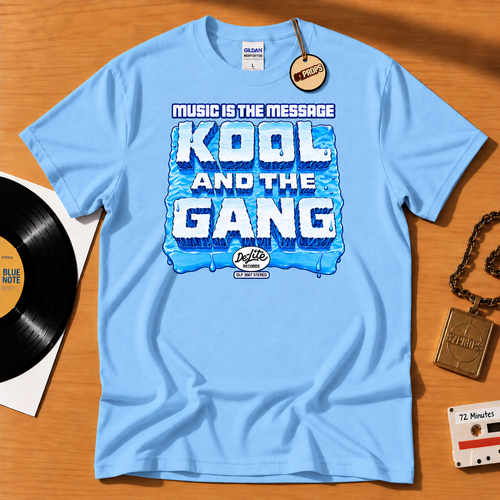 Kool and the Gang "Music is the message" T-shirt