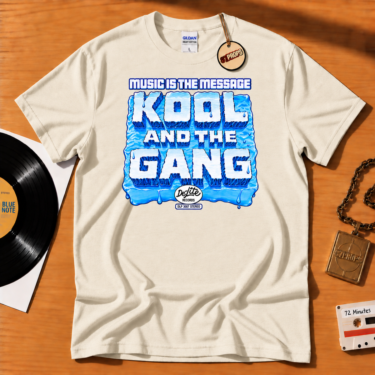 Kool and the Gang "Music is the message" T-shirt