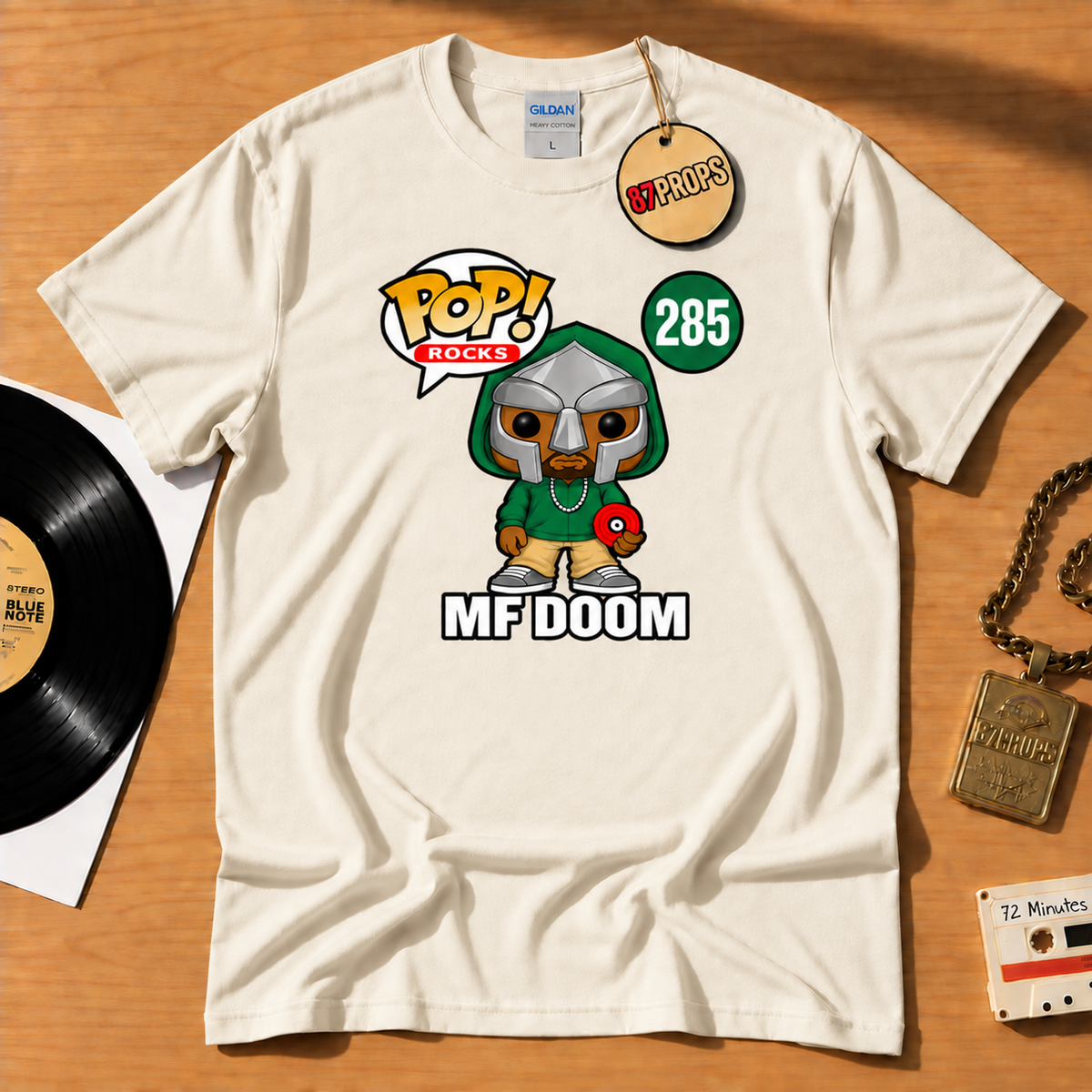 MF Doom Pop figure T-shirt