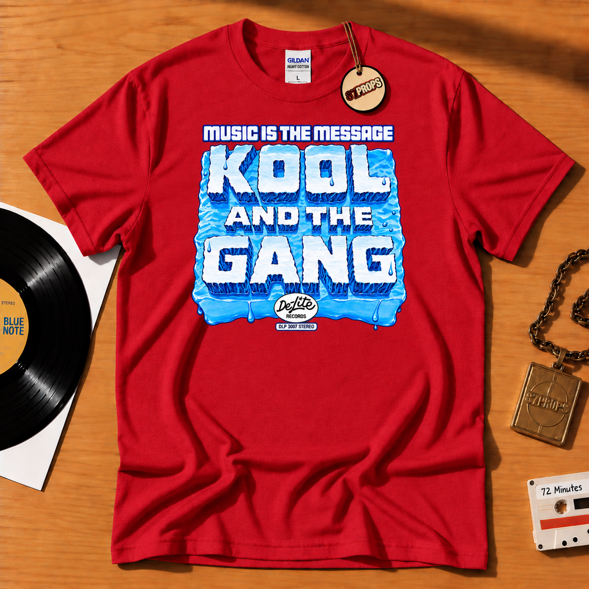 Kool and the Gang "Music is the message" T-shirt