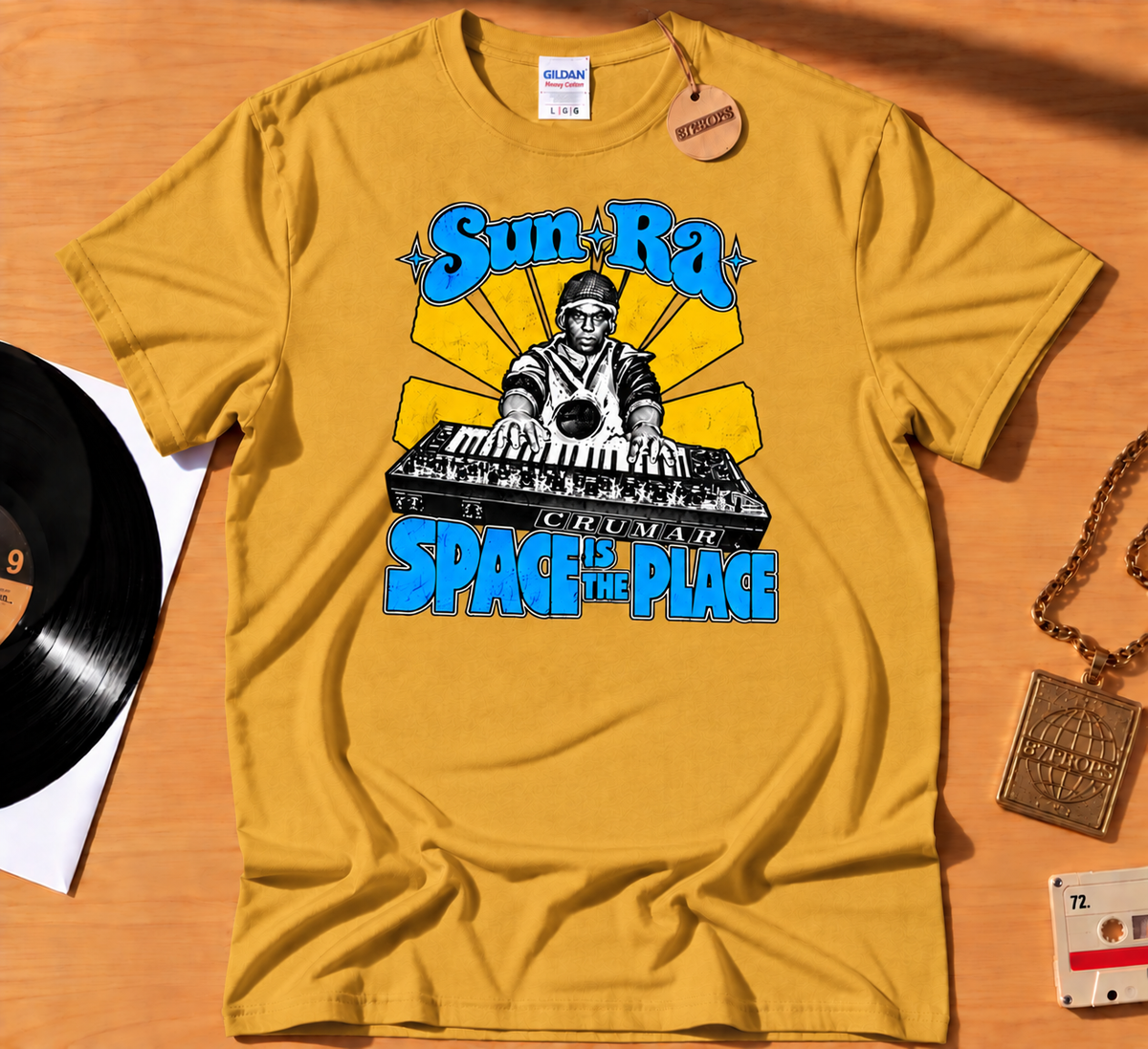 Sun-Ra "Space is the place" rare T-shirt