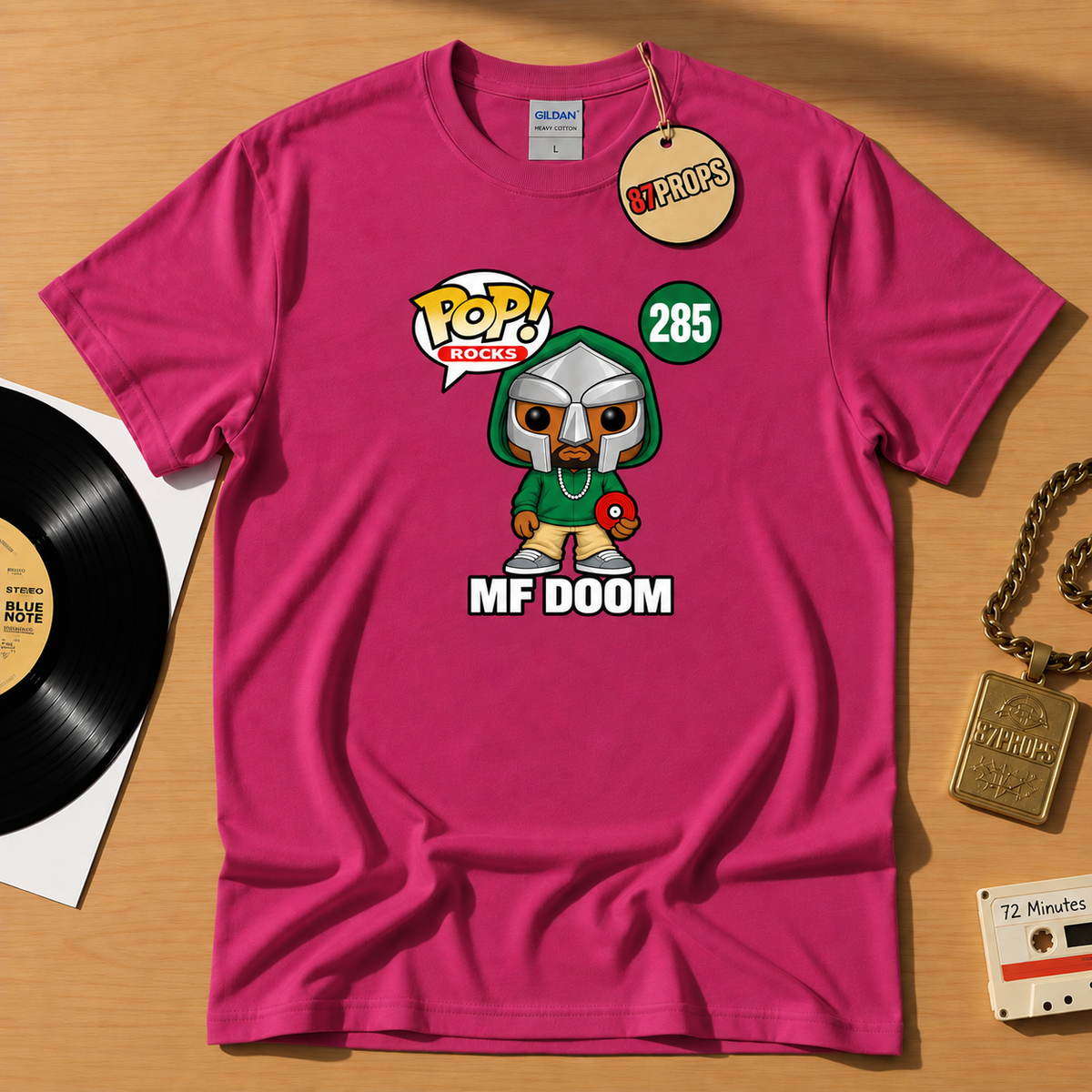 MF Doom Pop figure T-shirt