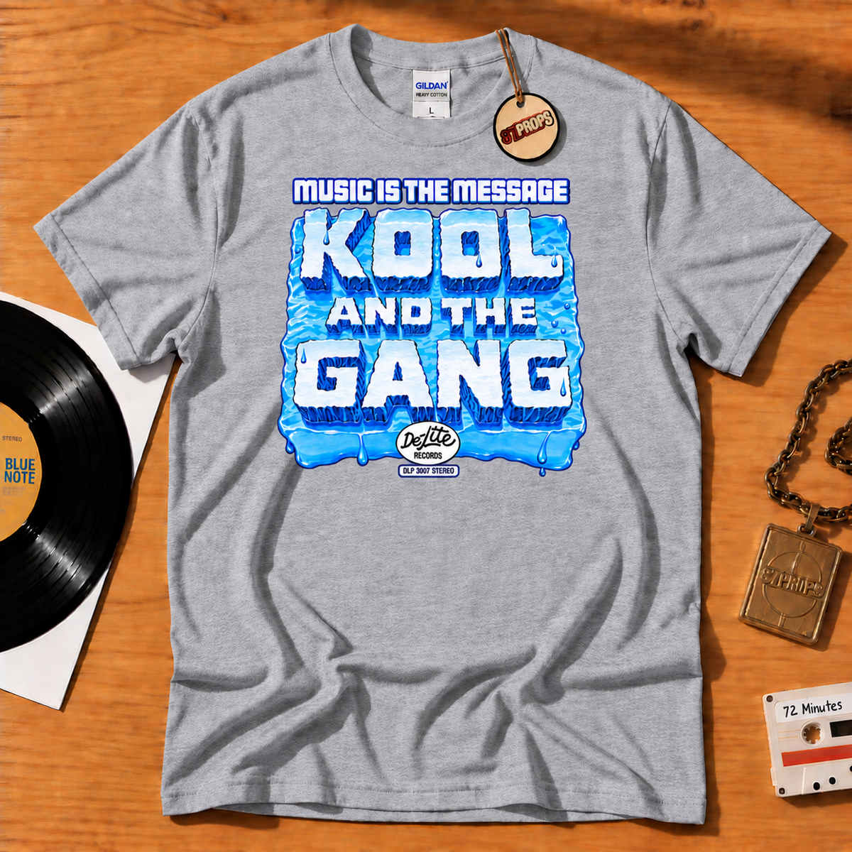 Kool and the Gang "Music is the message" T-shirt