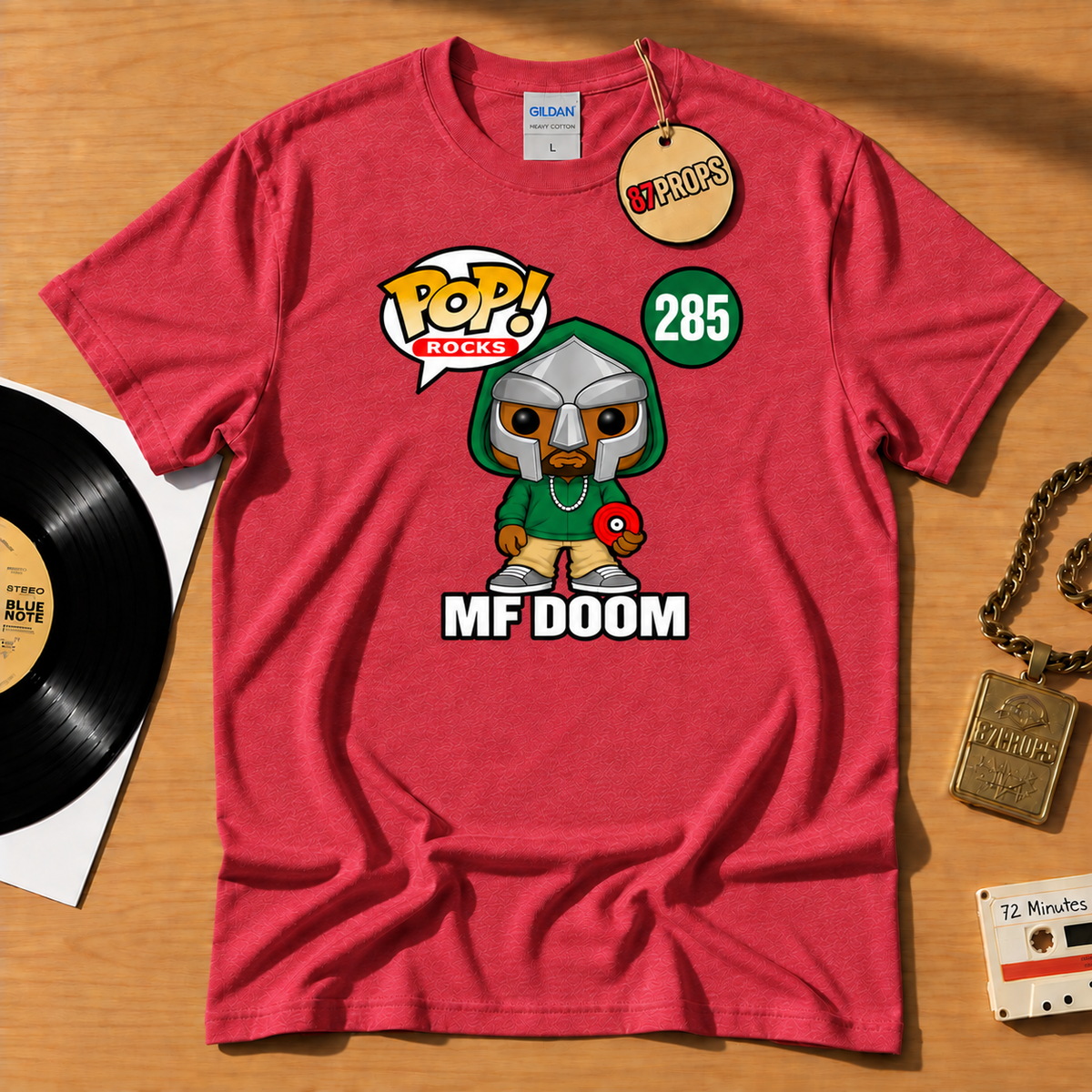 MF Doom Pop figure T-shirt