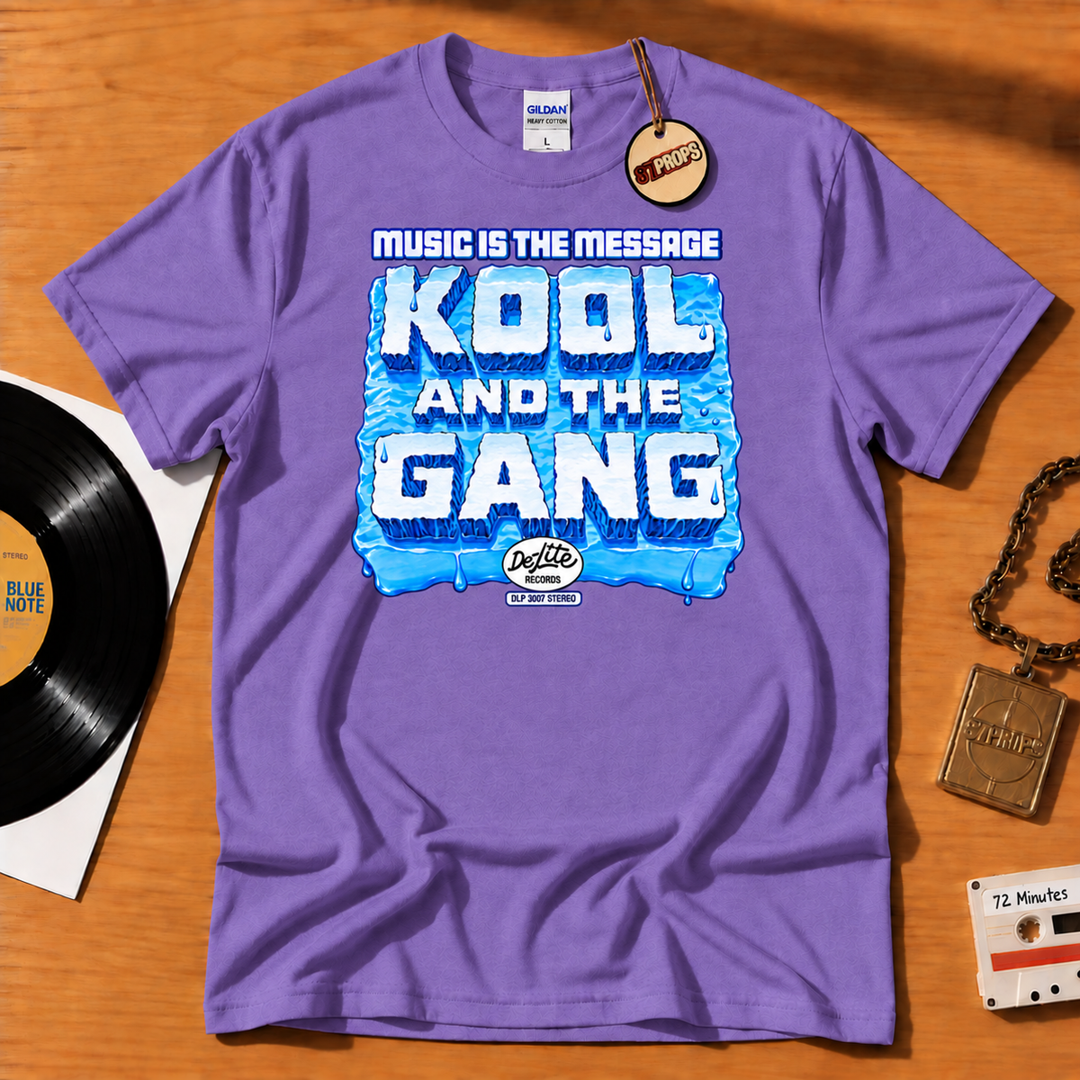 Kool and the Gang "Music is the message" T-shirt
