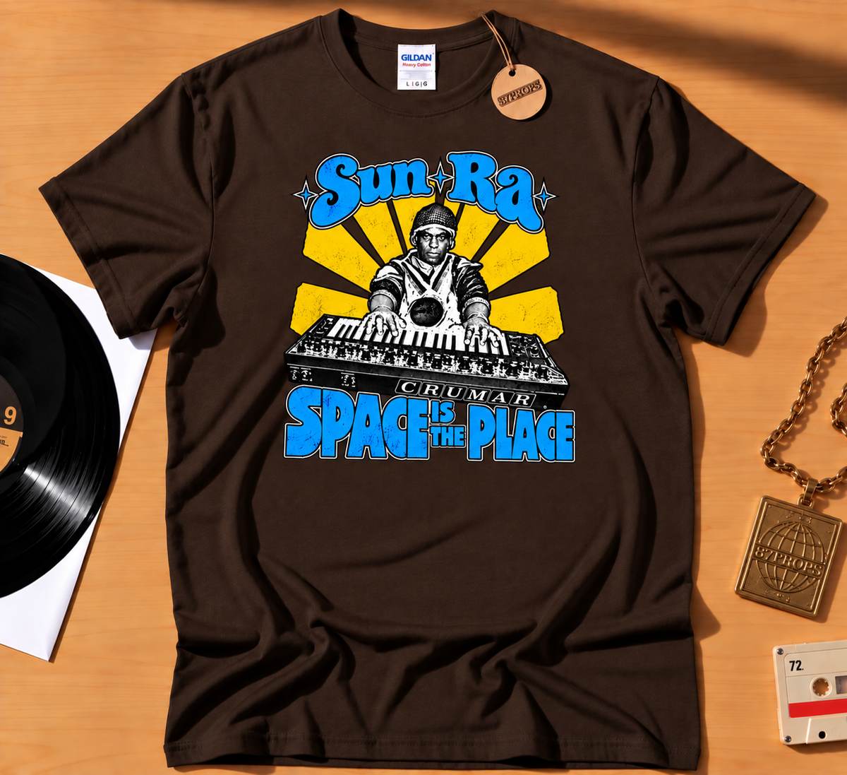 Sun-Ra "Space is the place" rare T-shirt