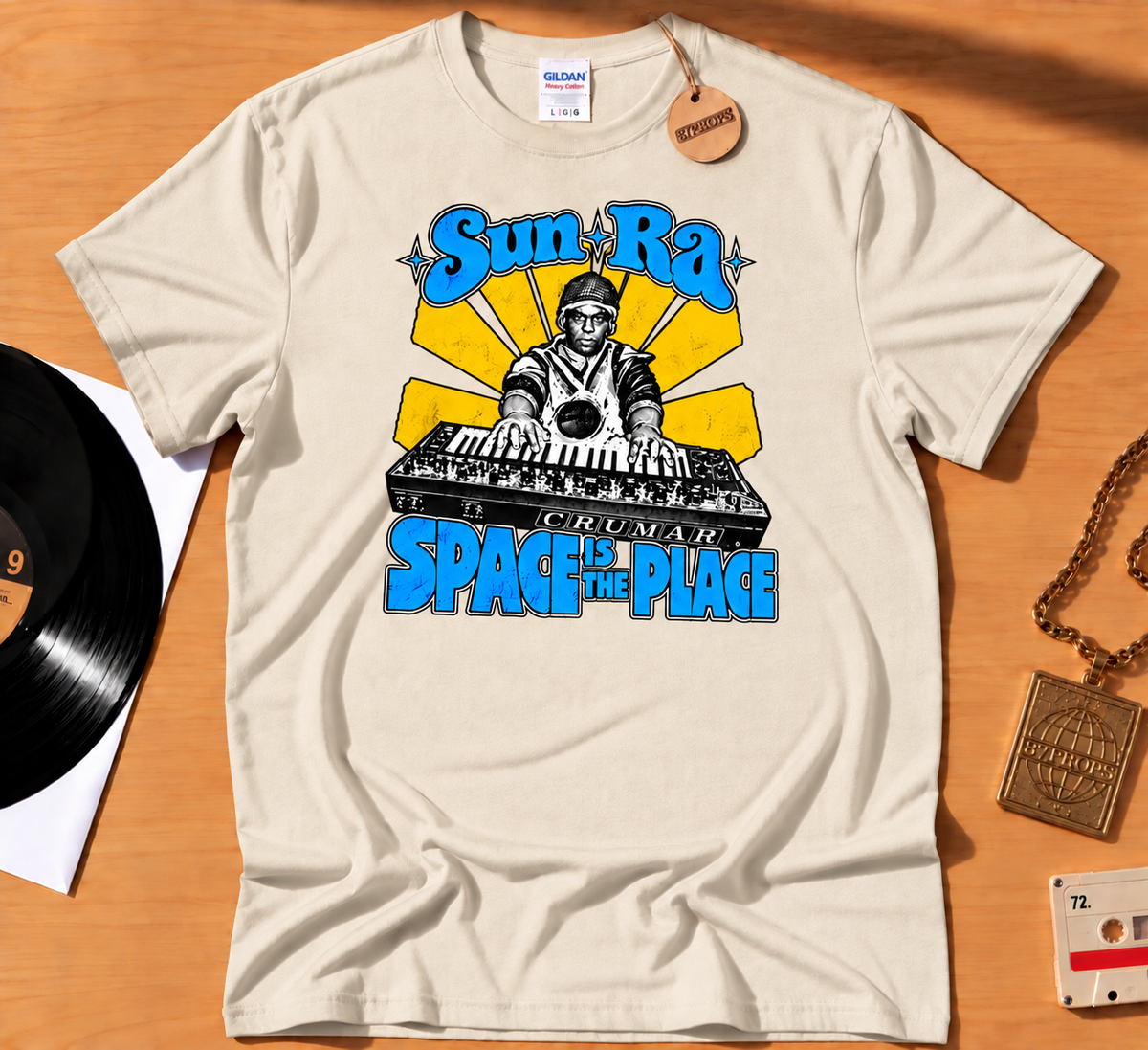 Sun-Ra "Space is the place" rare T-shirt