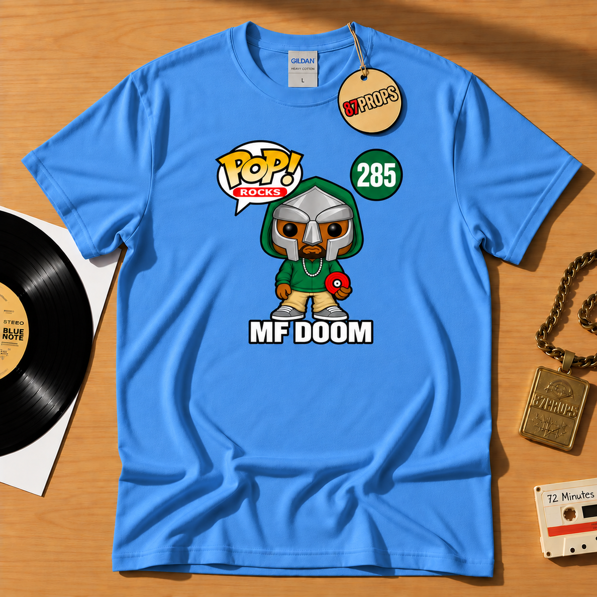 MF Doom Pop figure T-shirt