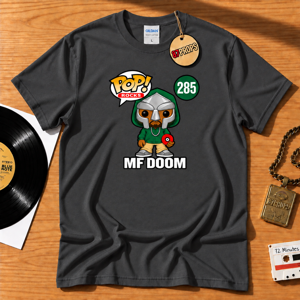 MF Doom Pop figure T-shirt