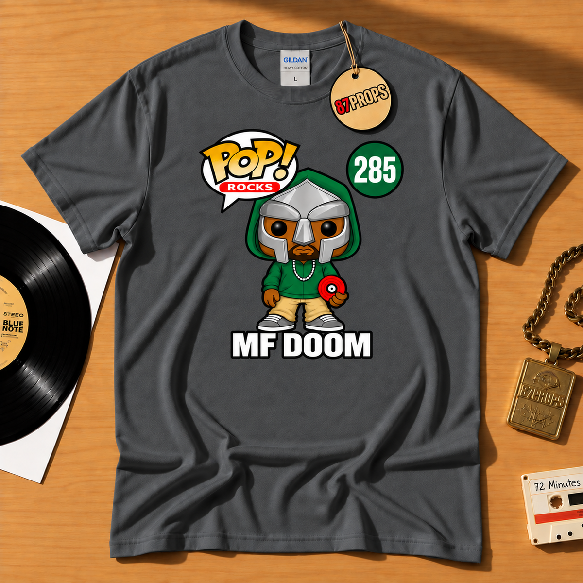 MF Doom Pop figure T-shirt
