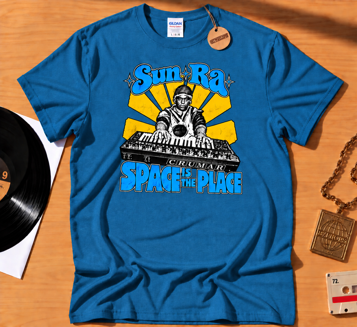 Sun-Ra "Space is the place" rare T-shirt