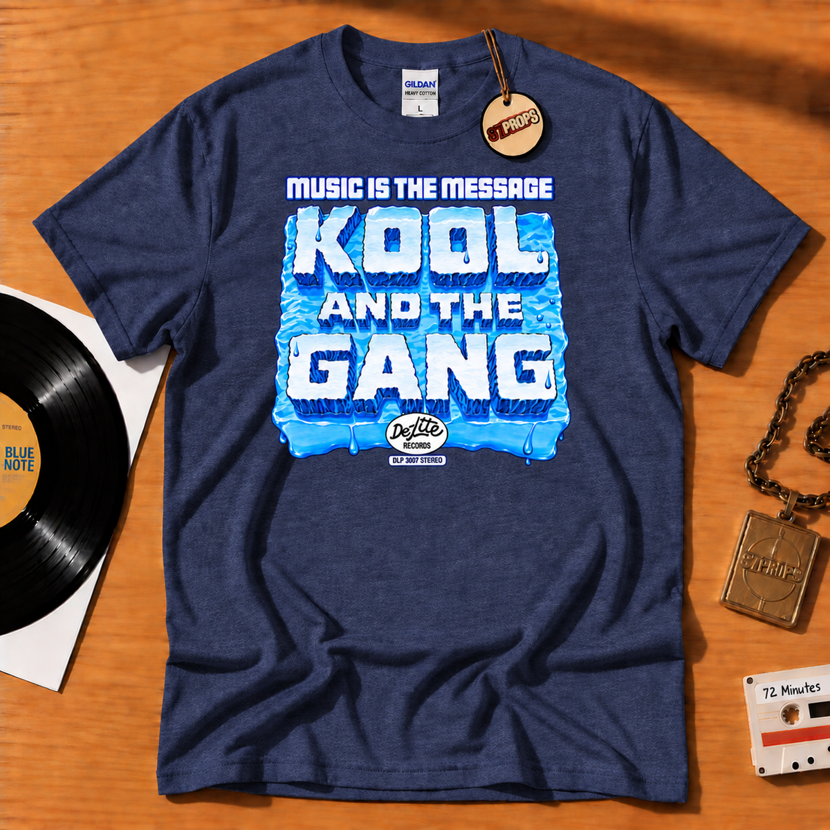 Kool and the Gang "Music is the message" T-shirt