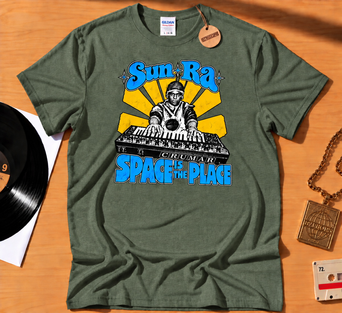 Sun-Ra "Space is the place" rare T-shirt