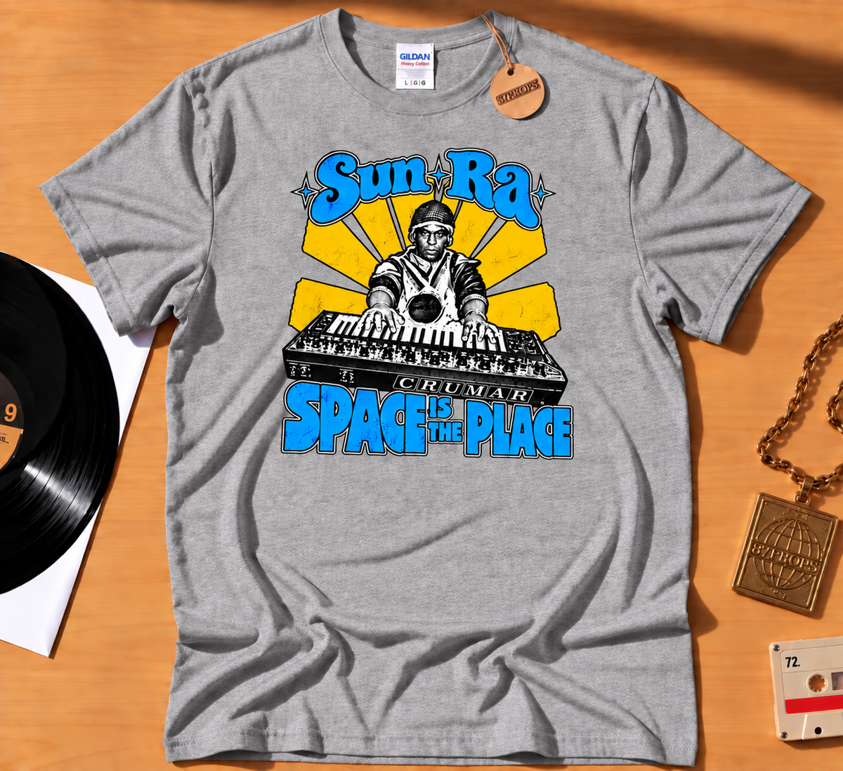 Sun-Ra "Space is the place" rare T-shirt