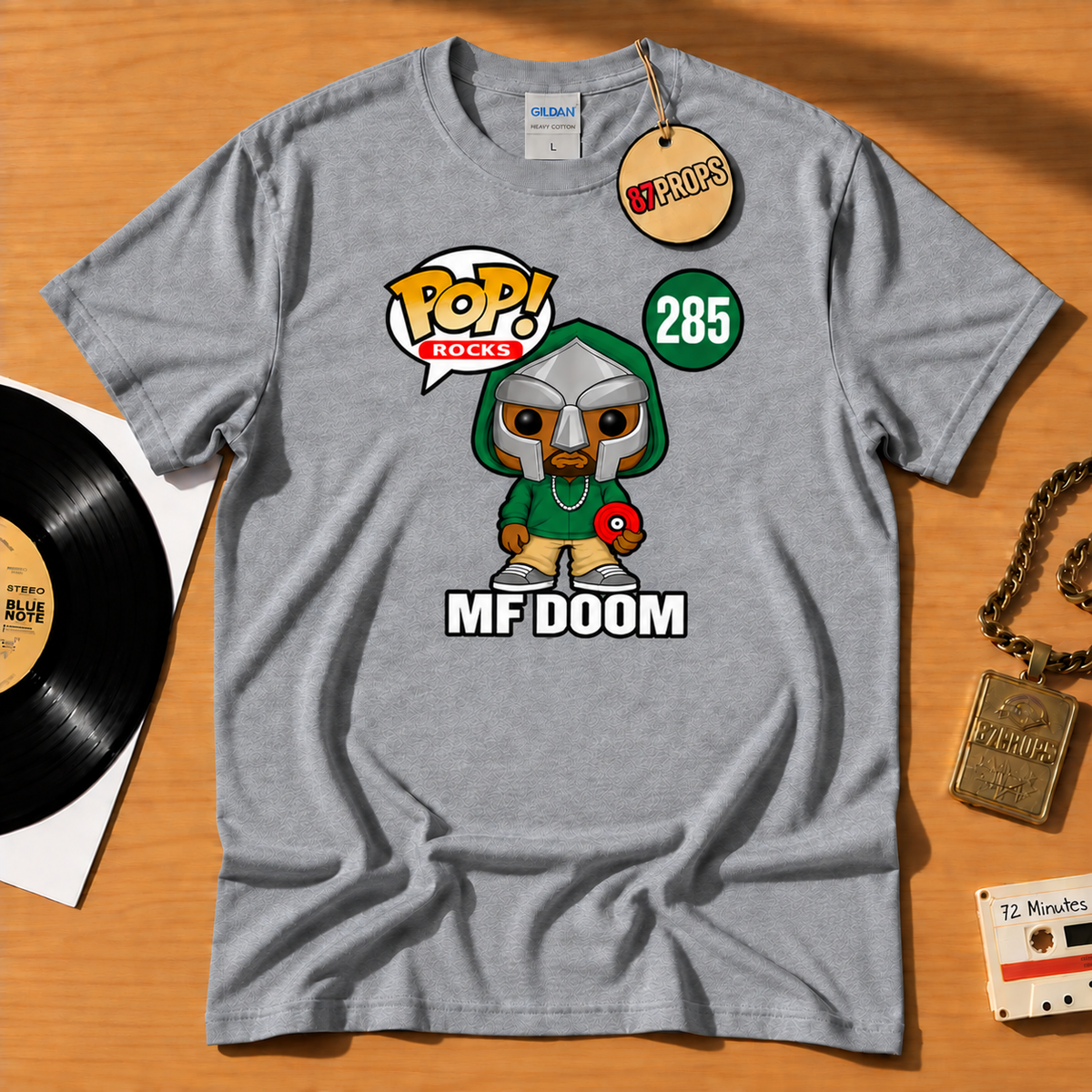 MF Doom Pop figure T-shirt