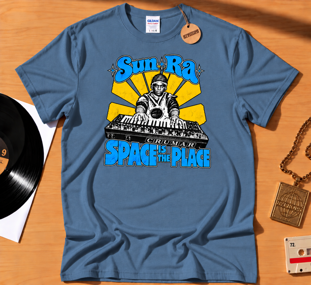 Sun-Ra "Space is the place" rare T-shirt